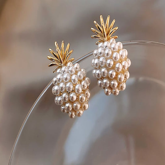 Pineapple | Flower | Starfish Pearl Earrings