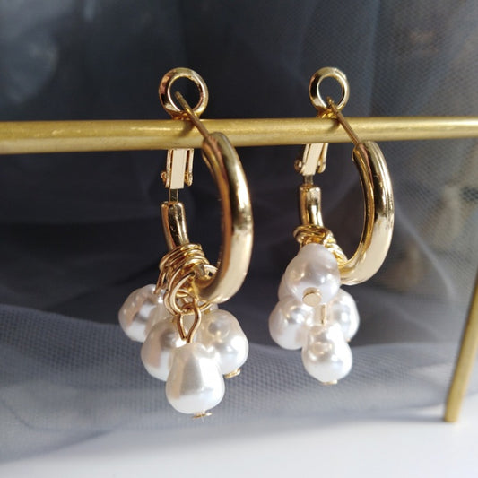 Pearl Tassel Earrings