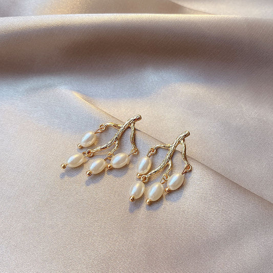 Pearl Branch Earrings